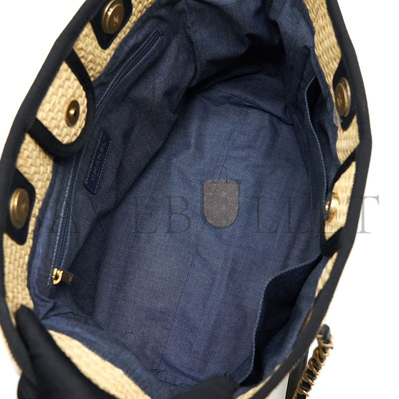 CHANEL DEAUVILLE TOTE BAG AS7001 (32*26*15cm)